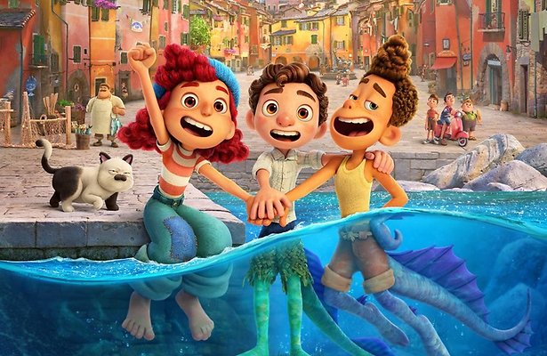 Vrienden voor het leven in de animatiefilm Luca van Pixar, nu te zien op Disney+